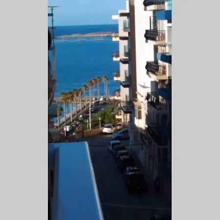 Apartment Side Sea View C, Steps Away To Bugibba Jetty, For The Blue Lagoon Boats And Other Islands