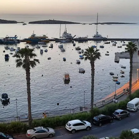 Side Sea View C, Steps Away To Bugibba Jetty, For The Blue Lagoon Boats And Other Islands Apartment St. Paul's Bay